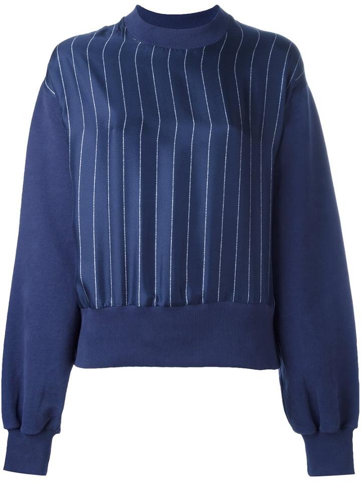 Each X Other Striped Sweatshirt