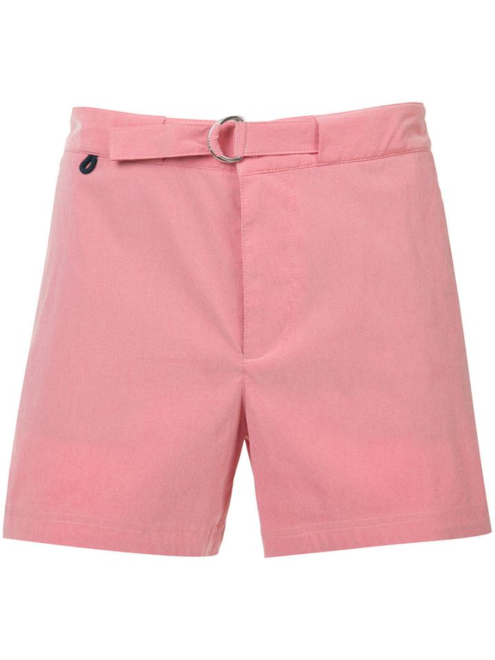 Katama - Track Shorts - Men - Polyester - 38, Red, Polyester