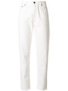 Saint Laurent Boxy Jeans - White