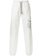 Adidas Originals By Alexander Wang Printed Joggers - White