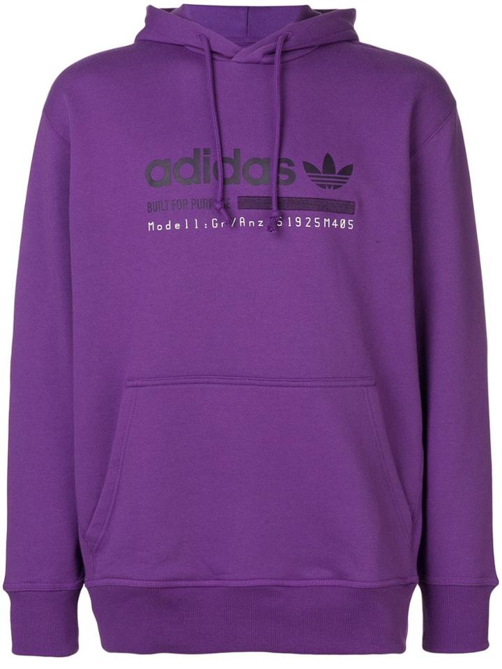 Adidas Kaval Graphic Hoodie - Purple