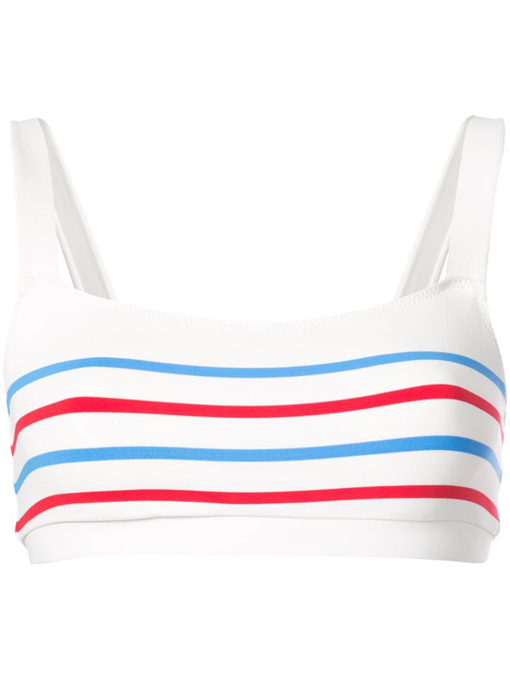 Solid & Striped The Madison Bikini Top - White