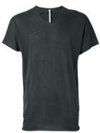 Label Under Construction Zip Seam T-shirt - Grey