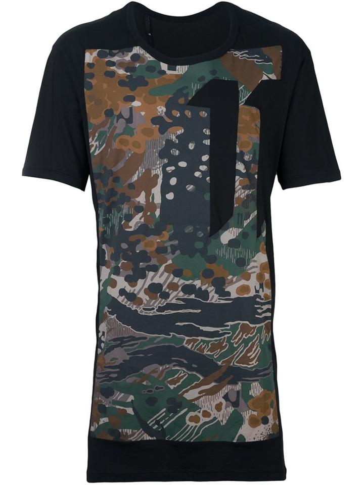 11 By Boris Bidjan Saberi Camouflage Print T-shirt