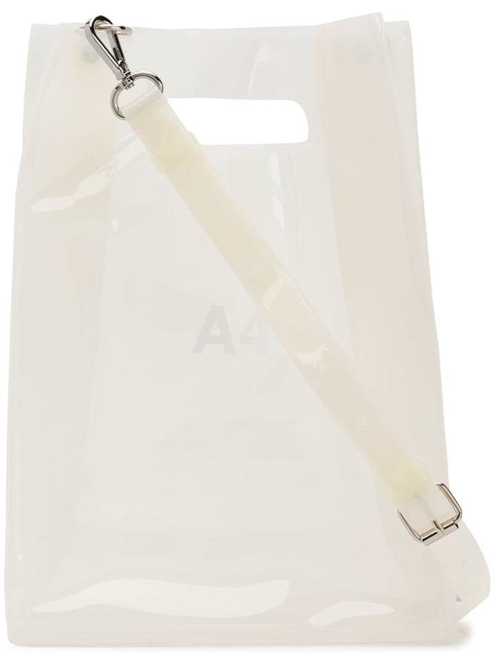 Nana-nana 'a4' Tote Bag - White