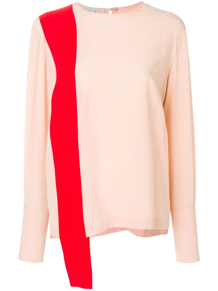 Stella Mccartney Two-tone Blouse - Pink & Purple