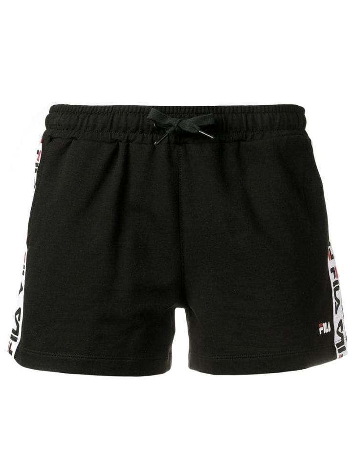 Fila Logo Tape Shorts - Black