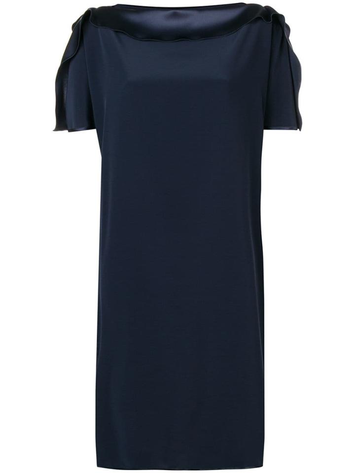 Gianluca Capannolo Cocktail Shift Dress - Blue