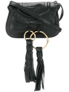 See By Chloé Tassel Embellished Clutch - Black