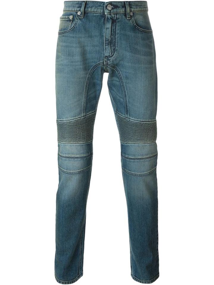 Belstaff Eastham Biker Jeans, Men's, Size: 32, Blue, Cotton