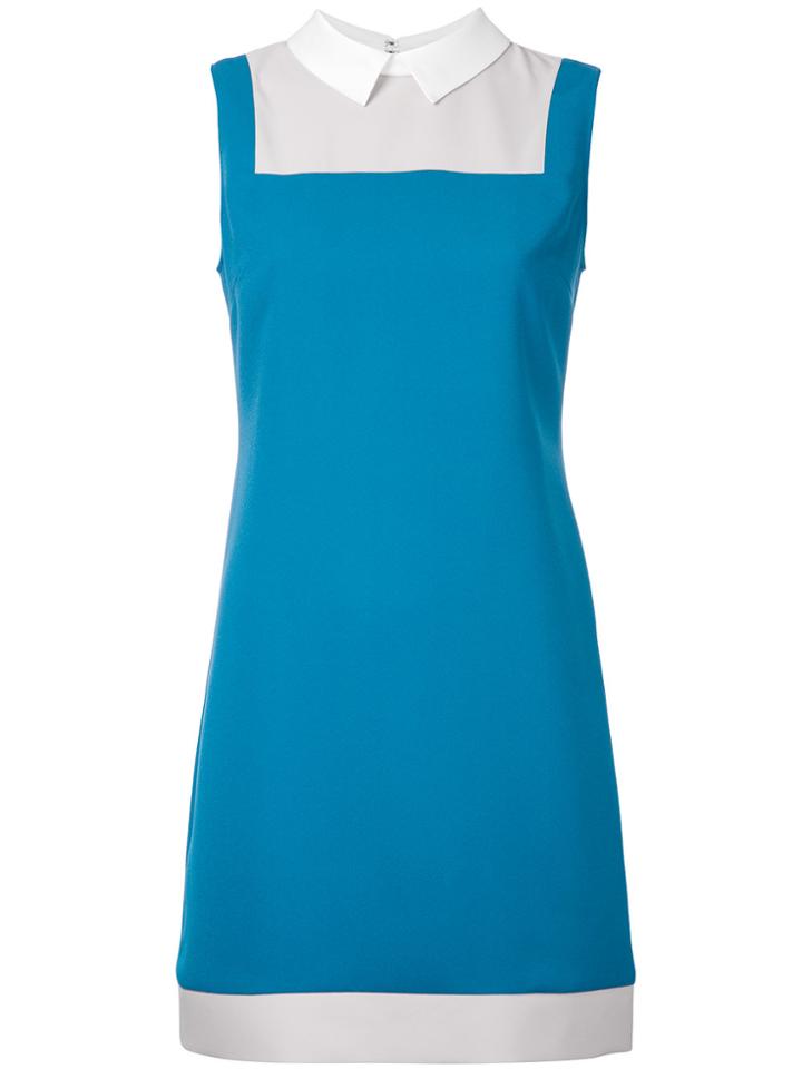 Loveless Colour Block Dress - Blue
