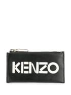 Kenzo Stitched Logo Wallet - Black