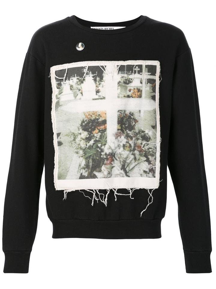 Enfants Riches Deprimes 'enfants Riches Deprimes X Cy Twombly' Loose Threads Printed Sweatshirt