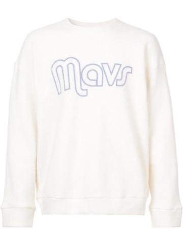 The Elder Statesman X Nba Mavs Sweatshirt - White