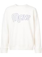 The Elder Statesman X Nba Mavs Sweatshirt - White