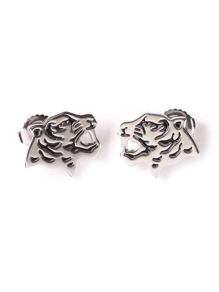 Kenzo Tiger Head Earrings
