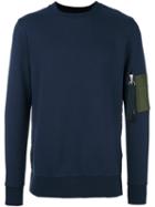 Matthew Miller 'rogue' Sweatshirt, Men's, Size: Small, Blue, Cotton/nylon