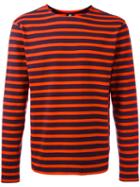 Ps By Paul Smith Breton Stripe T-shirt, Men's, Size: Large, Red, Cotton