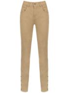 Mara Mac Skinny Trousers - Neutrals