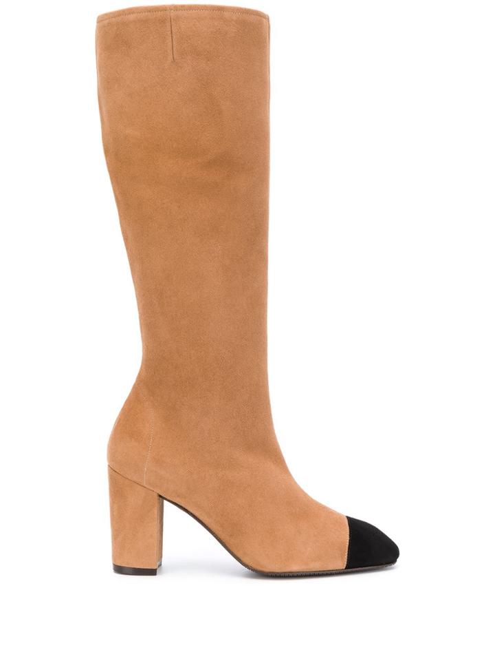 Stuart Weitzman Jacinda Tall Boots - Neutrals