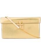 Oscar De La Renta Alibi Clutch Bag - Metallic