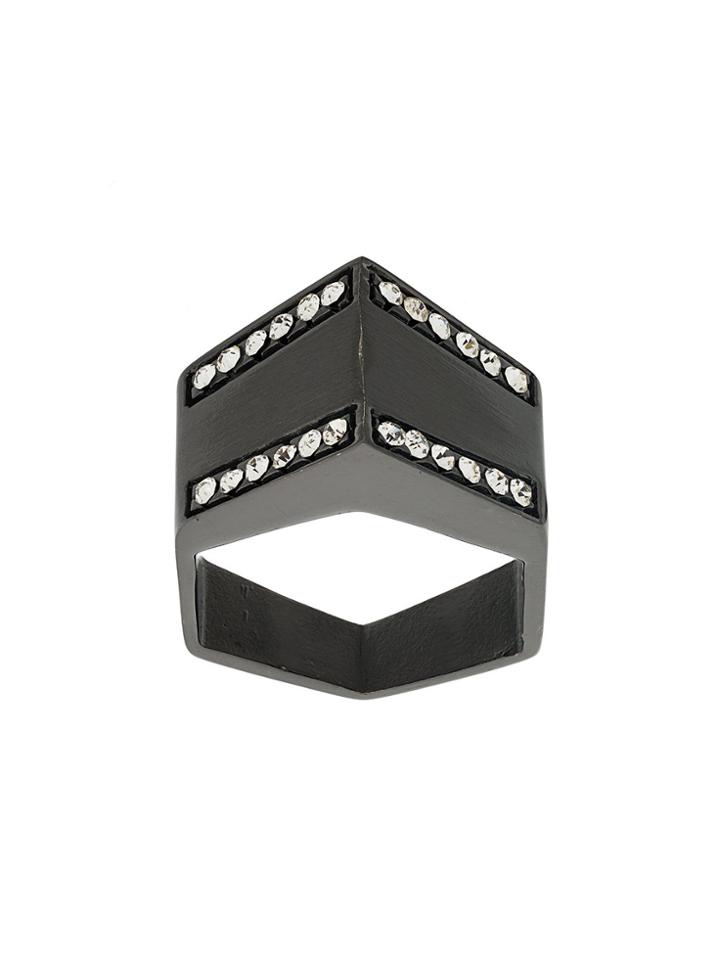 Federica Tosi Home Satin Ring - Black