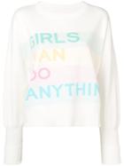 Zadig & Voltaire 'girls Can Do Anything' Jumper - White