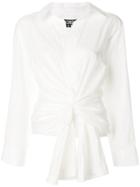 Jacquemus Tie Waist Shirt - White