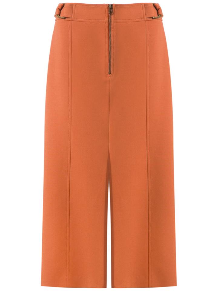 Talie Nk - Panelled Skirt - Women - Polyester/spandex/elastane/viscose - 42, Yellow/orange, Polyester/spandex/elastane/viscose