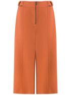 Talie Nk - Panelled Skirt - Women - Polyester/spandex/elastane/viscose - 42, Yellow/orange, Polyester/spandex/elastane/viscose