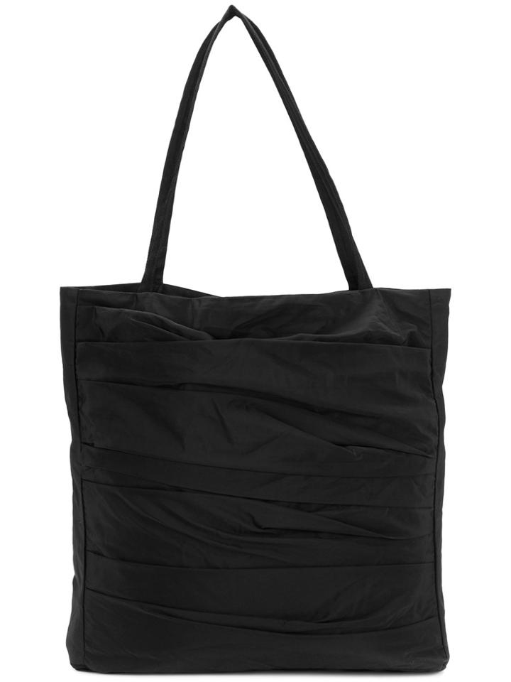 Alchemy Folded Style Shoulder Bag - Black