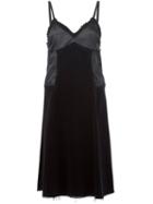 Mm6 Maison Margiela Raw Edge Panelled Dress
