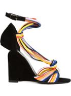 Pierre Hardy 'scoubi Pop' Wedge Sandals - Multicolour