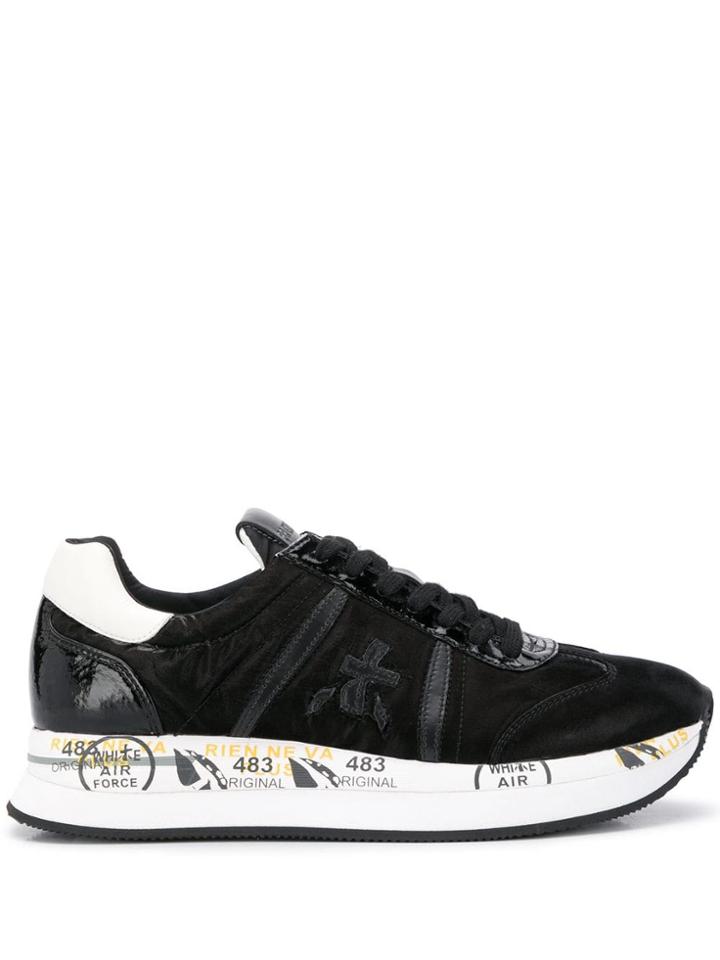 Premiata Conny Low Top Sneakers - Black