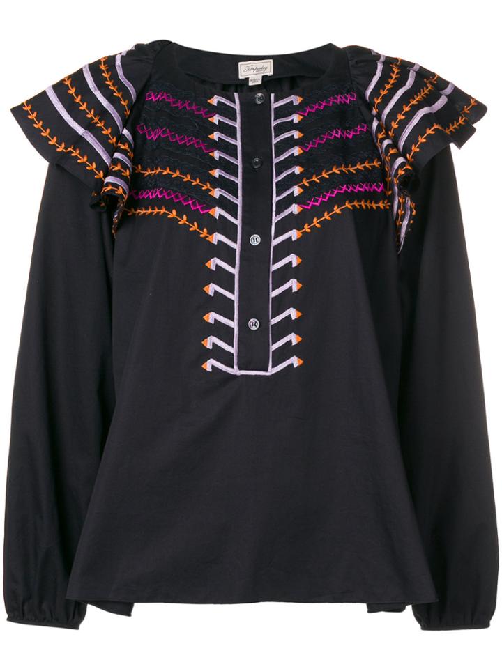 Temperley London Expedition Blouse - Blue