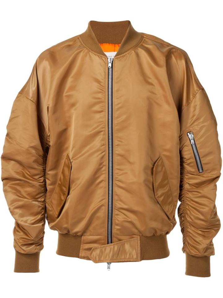 Fear Of God 4th Collection Bomber Jacket, Men's, Size: Xl, Grey, Silk/nylon