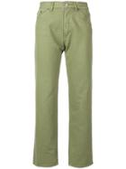 Jacquemus Cropped Trousers - Green