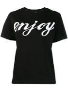 Mcq Alexander Mcqueen Enjoy T-shirt - Black