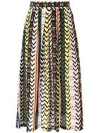 Être Cécile Earn Your Stripes Amelie Skirt - Black