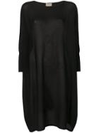 Sartorial Monk Knitted Jumper Dress - Black