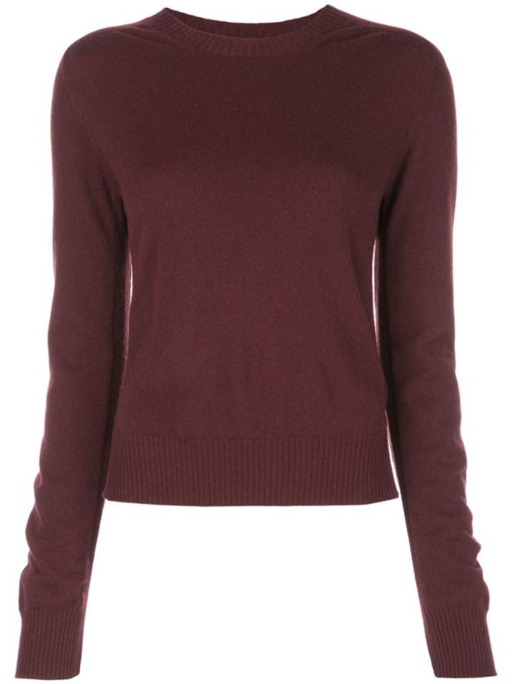 Rosetta Getty Knitted Jumper - Red