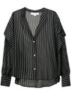Robert Rodriguez Long Sleeve Blouse - Black