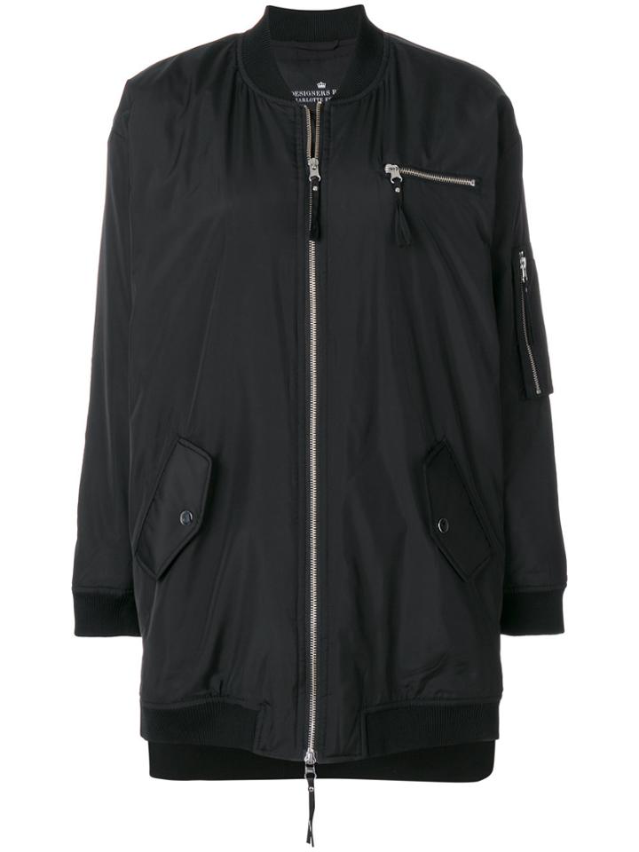 Designers Remix Collin Bomber Jacket - Black