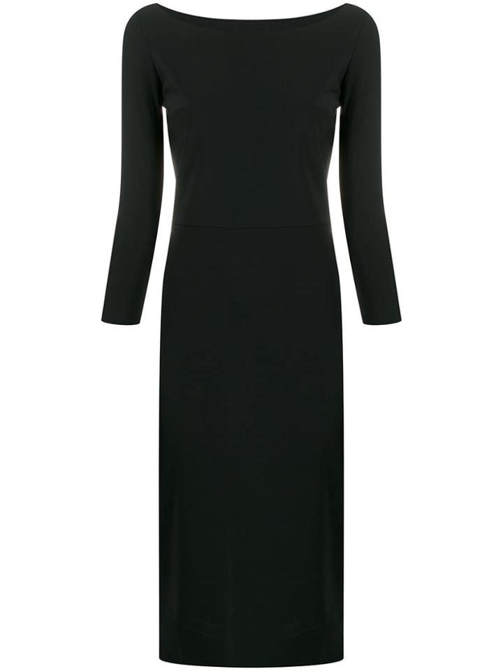 Le Petite Robe Di Chiara Boni Fitted Shift Dress - Black