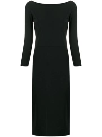 Le Petite Robe Di Chiara Boni Fitted Shift Dress - Black
