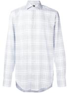 Boss Hugo Boss Check Long-sleeve Shirt - Blue