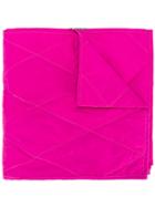 Kenzo Padded Scarf - Pink & Purple