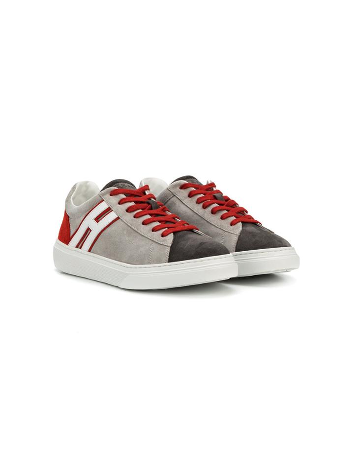 Hogan Kids Teen Lace-up Sneakers - Grey