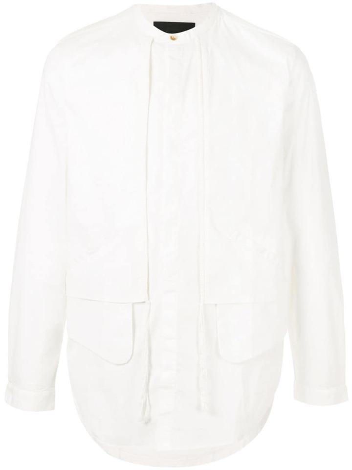 Joe Chia Braided Layered Shirt - White