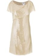 Chanel Vintage Sequinned Layered Dress - Nude & Neutrals